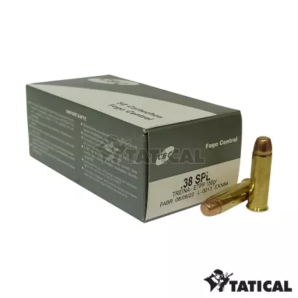 MUNIÇÃO CBC .38 ETPP 158GR 50un