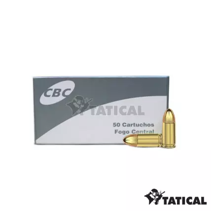 MUNIÇÃO CBC 9MM ETOG 124GR 50un