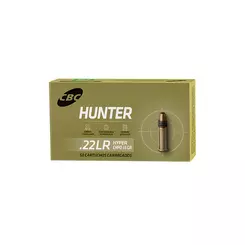 MUNIÇÃO CBC .22 LR 33GR HUNTER HYPER
