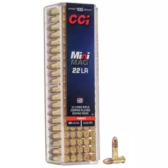 MUNIÇÃO CCI .22 LR HS MINI MAG AMMO