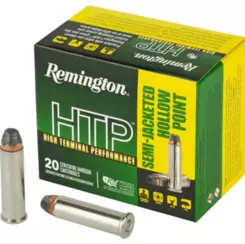 MUNIÇÃO REMINGTON HTP .357 MAGNUM 158GR SJHP