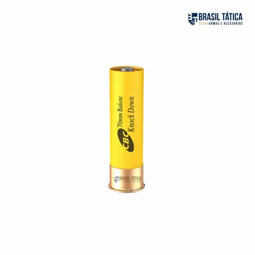 CARTUCHO CBC KNOCK DOWN CALIBRE 20 CÂMARA 70MM