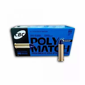 MUNIÇÃO CBC .357 MAGNUM LPC 158GR POLYMATCH 50un