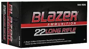 MUNIÇÃO CCI .22 LR BLAZER 40GR LRN 50un