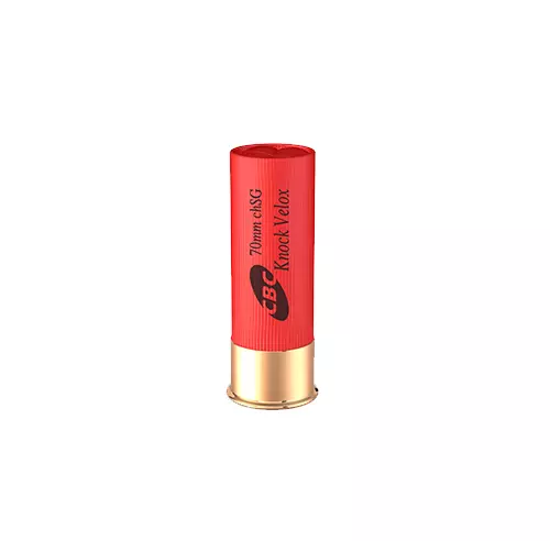 CARTUCHO CBC KNOCK VELOX CALIBRE 12 CAMARA 70MM CHUMBO SG 25un
