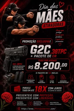 PISTOLA TAURUS G2C TORO .38