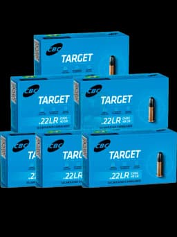 MUNIÇÃO CBC .22 LR TARGET CHOG 40GR 300un
