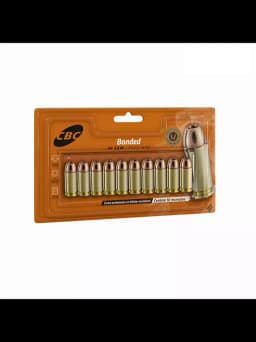 MUNIÇÃO CBC 9mm EXPO +P 147GR BONDED 50un