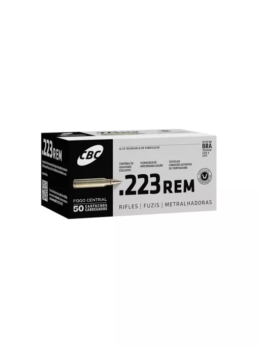 MUNIÇÃO .223 REM EXPT 55GR 50un