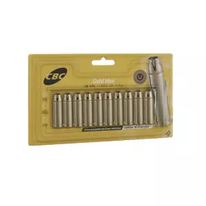 MUNIÇÃO CBC .38 SPL GOLD EXPO +P+ 125GR