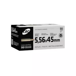 MUNIÇÃO CBC 5.56X45MM COMUM M193
