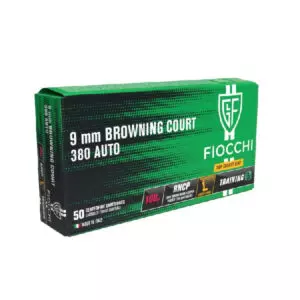 MUNIÇÃO FIOCCHI .380 AUTO 100GR