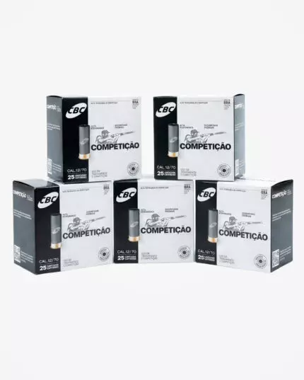 MUNIÇÃO CBC 12 GA T-200 LIGHT 32G CH-8