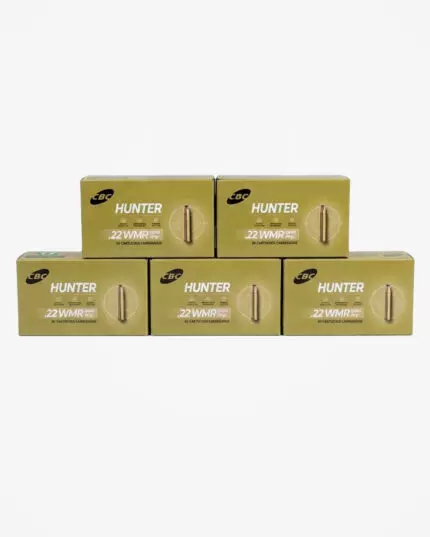 MUNIÇÃO CBC 22 WMR HUNTER EXPO 40GR 250un