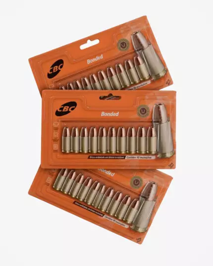 MUNIÇÃO CBC .38 TPC EXPO BONDED 124GR 30un