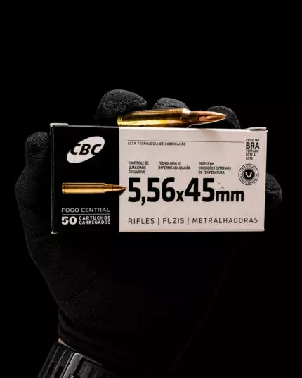 MUNIÇÃO CBC 5.56MM M193 50un