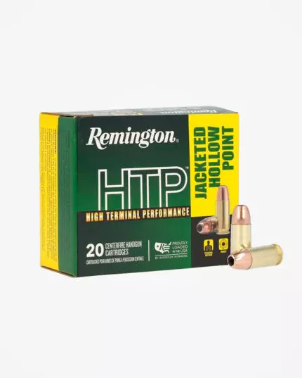 MUNIÇÃO REMINGTON 9mm HTP 147GR JHP