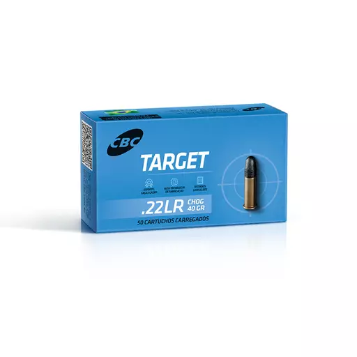 MUNIÇÃO CBC .22 LR TARGET