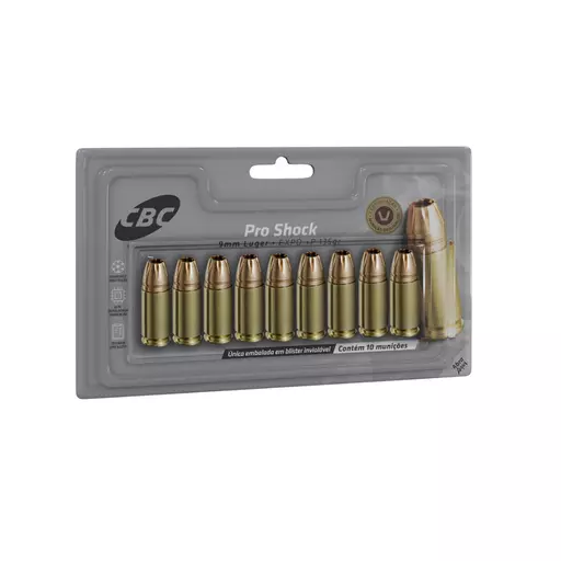 MUNIÇÃO PRO SHOCK .40 S&W
