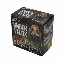 MUNIÇÃO CBC 12 GA KNOCK VELOX SG 32G 25un