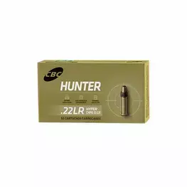 MUNIÇÃO CBC .22 LR CHPO 33GR HYPER 50un