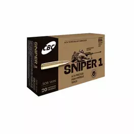 MUNIÇÃO CBC .308 WIN HPBT 168GR SNIPER 20un