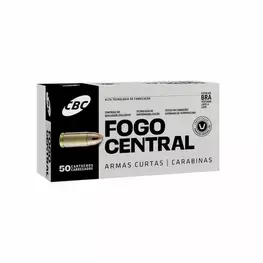 MUNIÇÃO CBC .38 TPC ETOG 124GR 50un