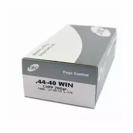 MUNIÇÃO CBC .44-40 WINCHESTER CHPP 200GR 50un