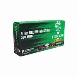 MUNIÇÃO FIOCCHI .380 RNCP 100GR 50un