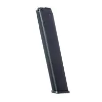 CARREGADOR PROMAG GLOCK G17/19/26 9MM 32 TIROS PRETO POLÍMERO