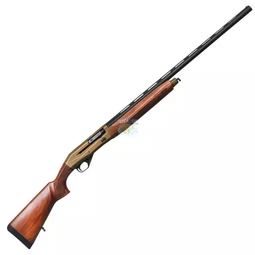 ESPINGARDA SEMIAUTO HUGLU G12 BRONZE WOODEN 12 GA
