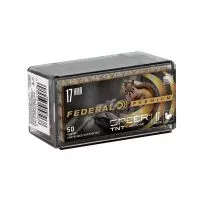 MUNIÇÃO FEDERAL .17 HMR TNT 17GR 50un