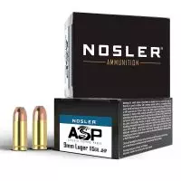 MUNIÇÃO NOSLER ASP 9MM JHP 115GR 50un