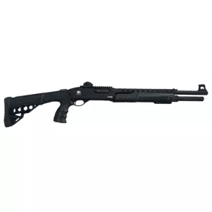 ESPINGARDA HUGLU ATROX TACTICAL BLACK PUMP 12 GA