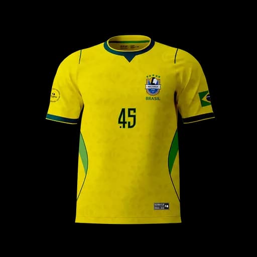 CAMISA AMARELA EDIÇÃO ESPECIAL COPA 2026 - RECARGA CLUB