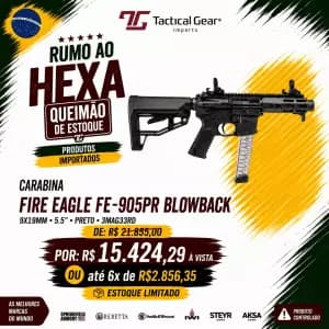 CARABINA FIREEAGLE FE-905PR 5.5" 9MM