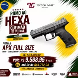 PISTOLA BERETTA APX FULLSIZE 9mm