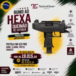 PISTOLA IWI UZI PRO 9mm