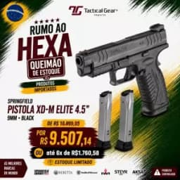 PISTOLA SPRINGFIELD XD-M ELITE 9mm