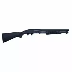 ESPINGARDA CBC PUMP MILITARY 3.0 CORONHA FIXA 12 GA