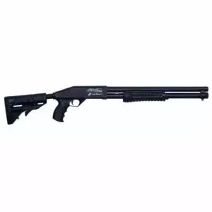 ESPINGARDA CBC PUMP MILITARY 3.0 CORONHA RETRÁTIL 12 GA