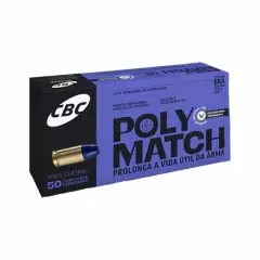 MUNIÇÃO CBC 9MM POLYMATCH 147GR 50un