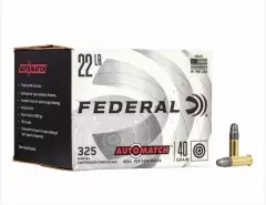 MUNIÇÃO FEDERAL .22LR 36GR CHAMPION PLATED HP