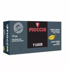 MUNIÇÃO FIOCCHI 9MM 124GR LL RNCP 50un