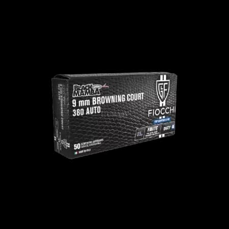 MUNIÇÃO FIOCCHI .380 BLACK MAMBA 85GR 50un