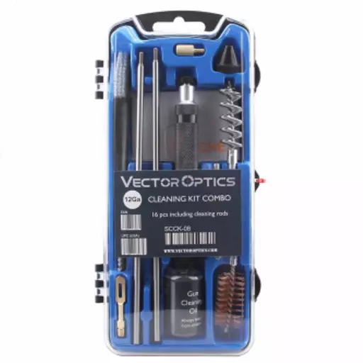 KIT DE LIMPEZA PARA ARMAS 12GA VECTOR OPTICS