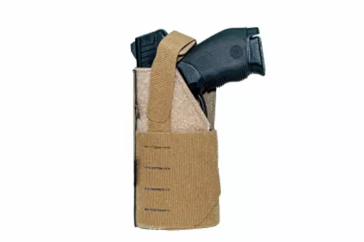 COLDRE POLICE MOLLE CANHOTO PARA PISTOLA - COYOTE
