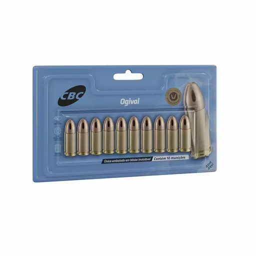 MUNIÇÃO CBC .38 ETOG 124GR 10un