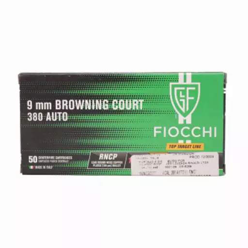 MUNIÇÃO FIOCCHI .380 LL RNCP 100GR 50un