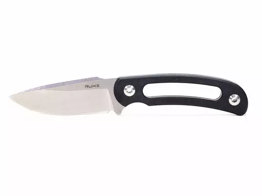 FACA FIXA RUIKE F815 CABO G10 PRETA + BAINHA